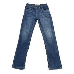 Levi's 511 Jeans Womens 16 Blue Performance Slim Fit Tapered Leg Denim